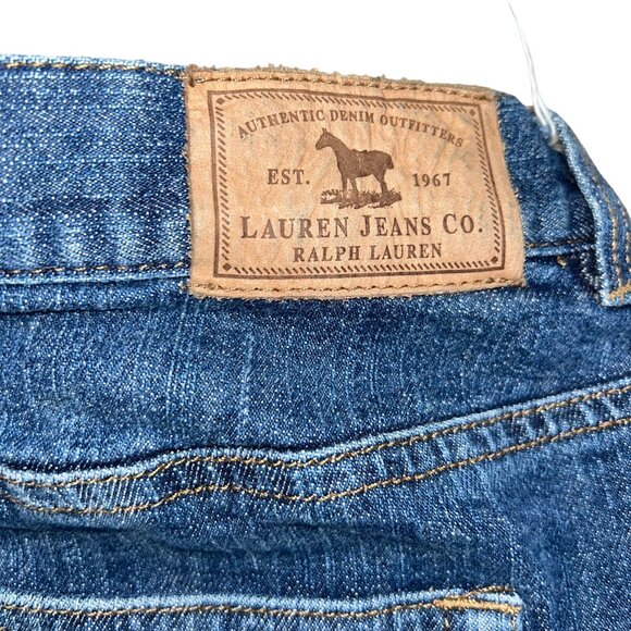 Ralph Lauren navajo turquoise beaded embellished cropped jeans 20W - Picture 4 of 6